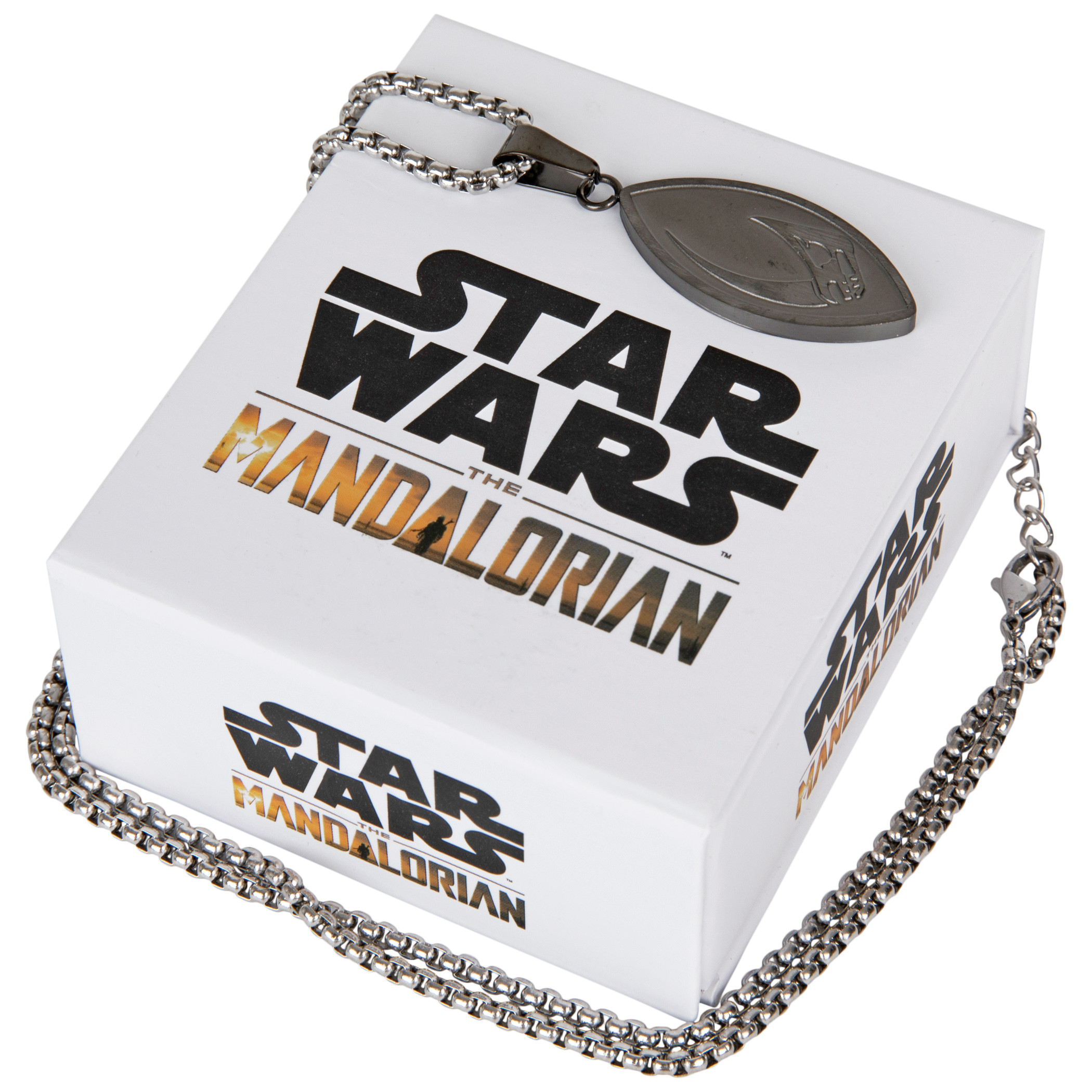 Star Wars The Mandalorian Mudhorn Crest Pendant Necklace
